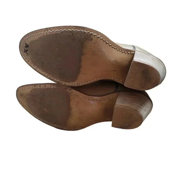 Wrangler Tan Western Heel Boots Womens US SZ  5 M - Picture 4 of 6